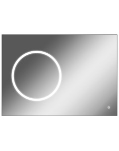 Зеркало Eclipse 100 black с подсветкой Sansa