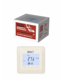 Терморегулятор для теплого пола IQ Thermostat P белый Iqwatt
