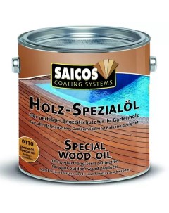 Special Wood Oil Масло для террас Защитное бесцветное 0110 2 5л Saicos