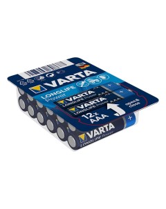 Батарейка AАA щелочная LR3 12BOX Longlife Power в боксе 12шт Big Box 04903301112 Varta