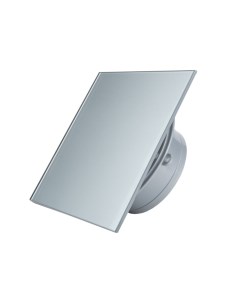 Вытяжной бесшумный вентилятор для ванной Mmotors ММР 100 стекло светло серый тонкий Mmotors jsc