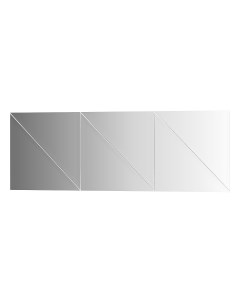 Зеркальная плитка с фацетом 15 mm 6 шт BY 1543 30x30см Evoform