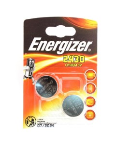 Батарейки Lithium CR2430 Energizer