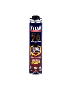 Пена монтажная профессиональная Professional Ultra Fast 70 870 мл Tytan