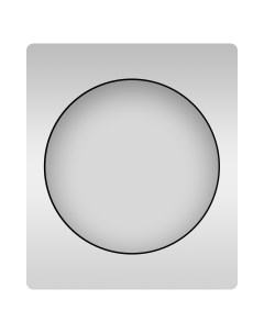 Влагостойкое круглое зеркало 7 Rays Spectrum 172200010 50 см Wellsee