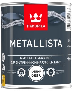 Краска Metallista база C 0 9 л Tikkurila