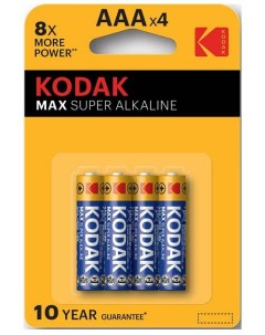 Батарейка Lr03 Aaa Bl 4 Max арт 30952812 RU1 Kodak