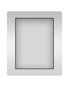 Влагостойкое прямоугольное зеркало 7 Rays Spectrum 172200580 55х70 см Wellsee