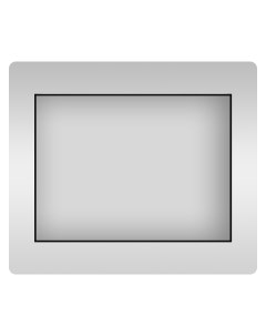 Влагостойкое прямоугольное зеркало 7 Rays Spectrum 172200590 70х55 см Wellsee