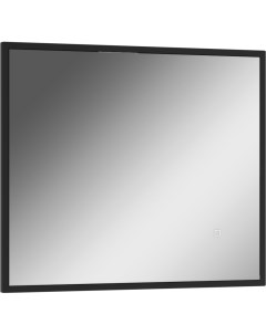 Зеркало Graffo 700х600 графит матовый с подсветкой Domino