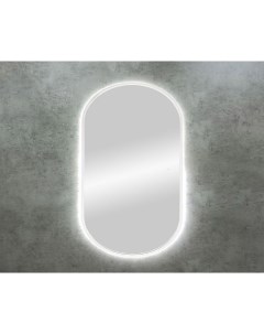 Зеркало Bari 120 с подсветкой белое AM Bar 700 1200 DS F White Art&max