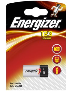 Батарейка CR123 1 шт Energizer