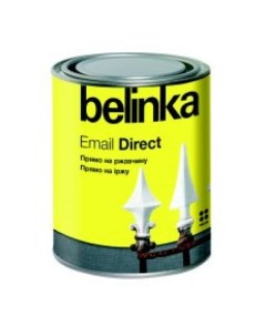 Эмаль Email Direct по ржавчине черный 750 мл Belinka