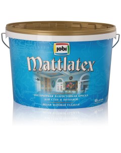 Краска Mattlatex белый 2 5 л Jobi
