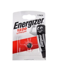 Батарейка литиевая CR1220 1BL 3В блистер 1 шт Energizer