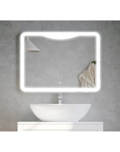 Зеркало 80 см Орли SD 00000920 с подсветкой белое Corozo