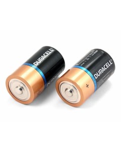 Батарейки щелочные LR20 D 2 шт Duracell