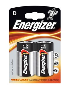 Батарейка D LR20 2 шт Energizer