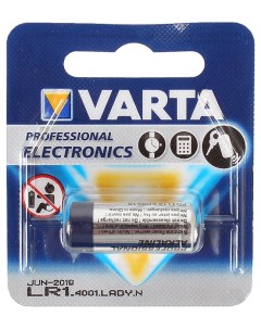 Батарейка ELECTRONICS LR1 4001 Lady 1 шт Varta