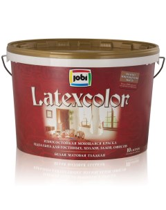 Краска Latexcolor база A 2 5 л Jobi