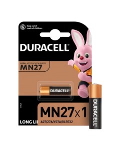 Батарейка щелочная A27 MN27 12В бл 1 Duracell