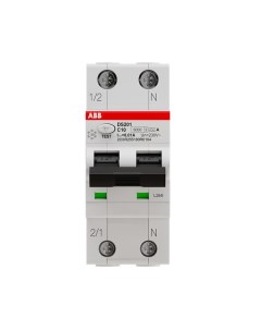 Выключатель автоматический дифференциального тока DS201 C10 A10 Abb