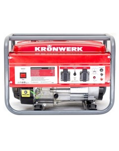Генератор бензиновый LK 3500 94688 2 8кВт 230 В 15л ручной старт Kronwerk