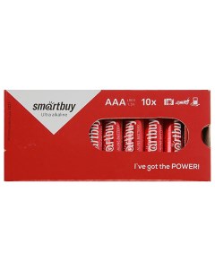 Батарейка Ultra Alkaline SBBA 3A10BX 10 шт Smartbuy