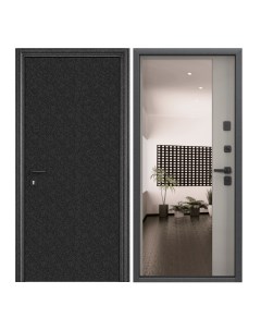 Дверь входная для квартиры металлическая Torex Comfort X 950х2050 правый зеркало Torex стальные двери
