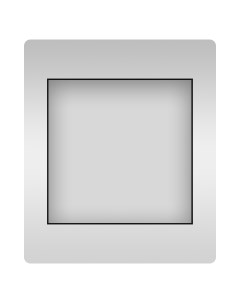 Влагостойкое квадратное зеркало 7 Rays Spectrum 172200290 60х60 см Wellsee