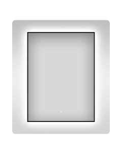 Влагостойкое зеркало с подсветкой для ванной 7 Rays Spectrum 172200940 60х75 см Wellsee