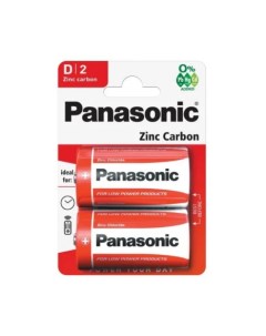 Батарейка Zinc Carbon R20RZ 2 шт Panasonic