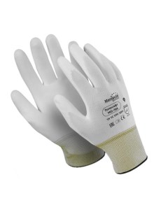 Перчатки защит полиэфир полиуретан белый ПОЛИСОФТ MG 166 р 7 Special Manipula