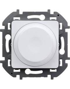 INSPIRIA Белый Светорегулятор поворотный без нейтрали 300Вт Legrand