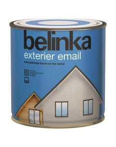 Лазурь Белинка Exterier Email укрывная Лазурь для защиты древесины 2 5 л Belinka