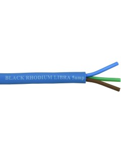 Кабель силовой в нарезку Libra Power Cable Black rhodium