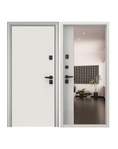 Дверь входная для квартиры металлическая Torex Comfort X 950х2050 левый белый Torex стальные двери