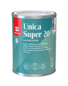 Лак яхтный Unica Super 20 износостойкий уретано алкидный 0 9 л Tikkurila