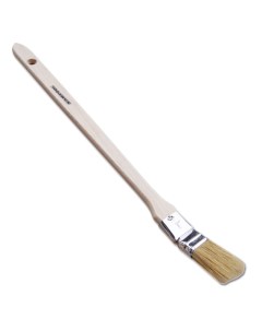Кисть малярная радиаторная с деревянной ручкой 1 25 мм Santool