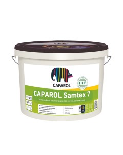 КРАСКА ДЛЯ ВНУТР РАБОТ ЛАТЕКСНАЯ SAMTEX 7 ELF БАЗА 1 БЕЛАЯ 10 Л 1 Caparol