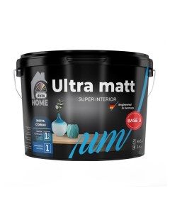 Краска моющаяся Home Ultra matt база 3 бесцветная 2 5 л Dufa