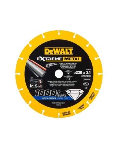 Алмазный диск отрезной DT40255 QZ по металлу 230 мм Dewalt