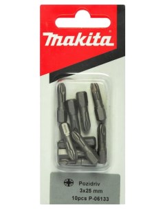 Набор бит для дрелей шуруповертов P 06133 Makita