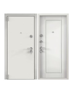 Дверь входная для квартиры металлическая Torex Сomfort 950х2050 левый белый Torex стальные двери