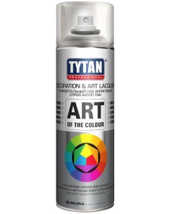Лак Professional Art of the colour глянец 400мл бесцветный Tytan