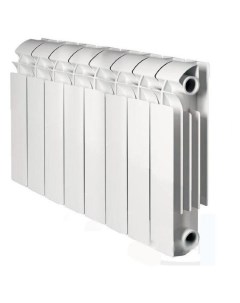 Алюминиевый радиатор Vox R 350 8 секций белый Global