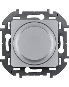 Светорегулятор поворотный без нейтрали 300Вт INSPIRIA алюминий Legrand