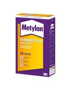 Клей для всех видов обоев 250 г 586526 Metylan