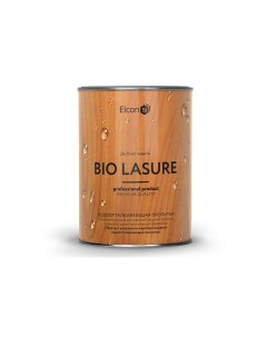 Водоотталкивающая пропитка для дерева Bio Lasure осенний клен 0 9л 1 12 Elcon