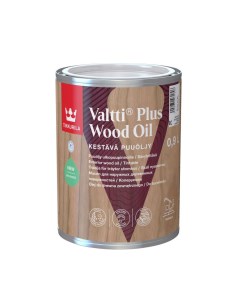 Масло защитное Valtti Plus Wood Oil для террас и мебели колеруемое 0 9 л Tikkurila